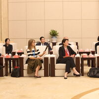 Begrüßung der Delegation in Ningde