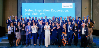 Gruppenfoto beim "Thüringenabend"