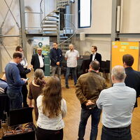 Diskussion der Teilnehmer in Sondershausen